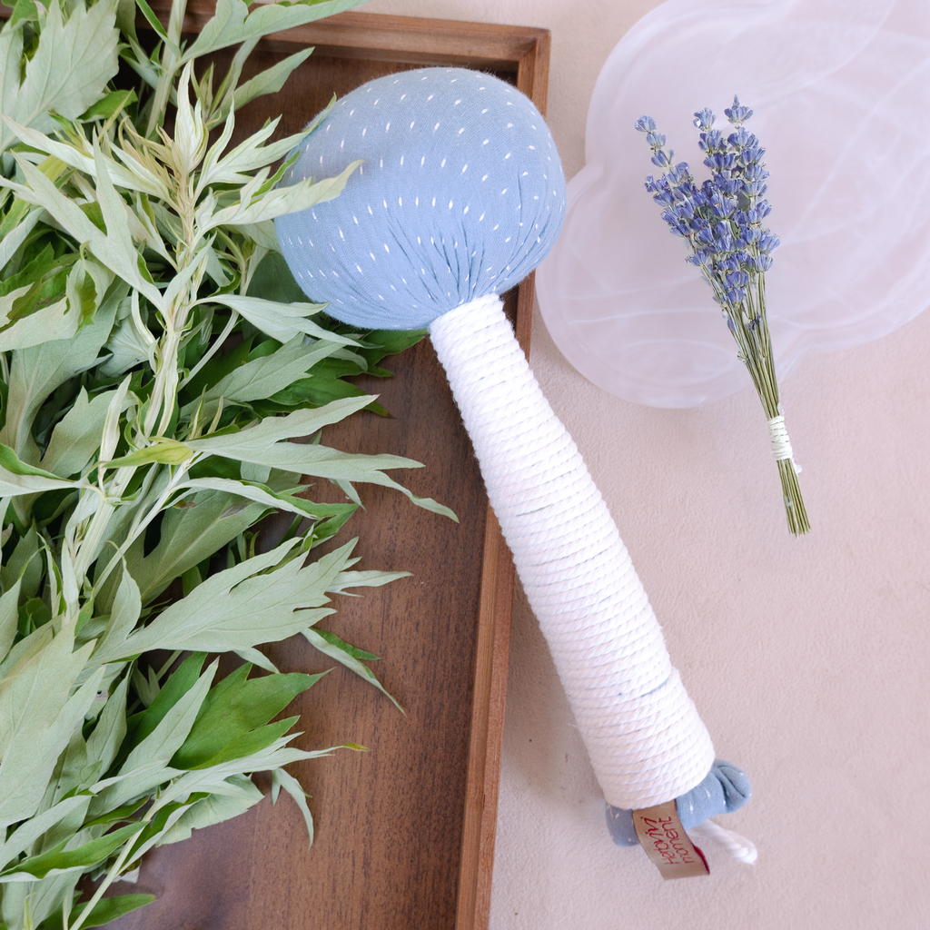 Lavender Aroma Mugwort Hammer - Herbal Pain Relief & Stress Soothing Tool
