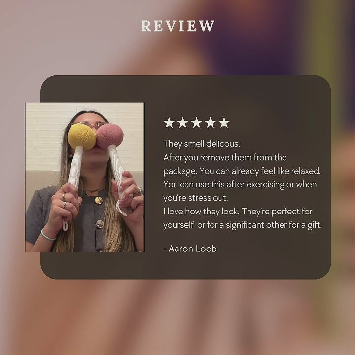 Herbal Aroma Massage Hammer | Natural Pain Relief & Stress Therapy